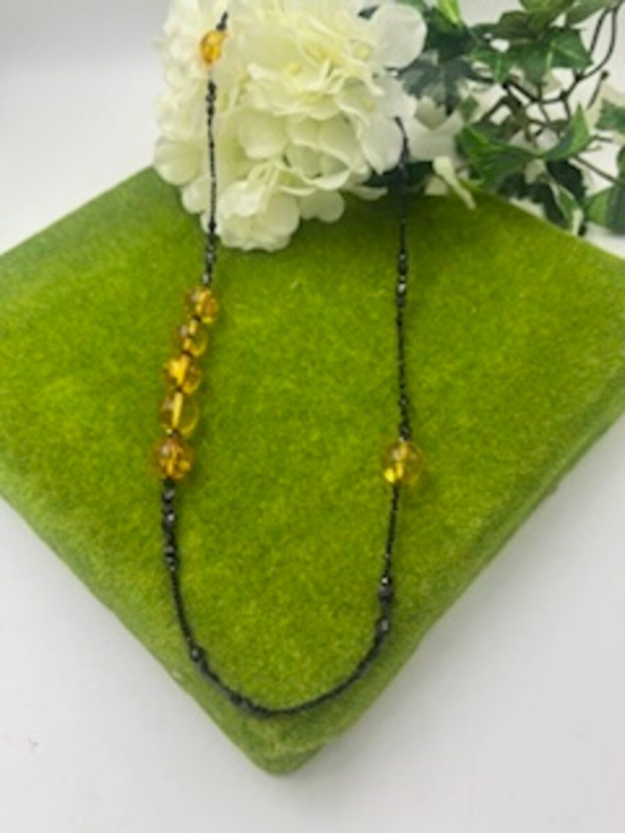 リドゥ琥珀ネックレス70cm - 琥珀アクセサリー・ジュエリー専門店 